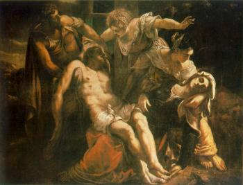 Jacopo Robusti Tintoretto : Descent from the Cross